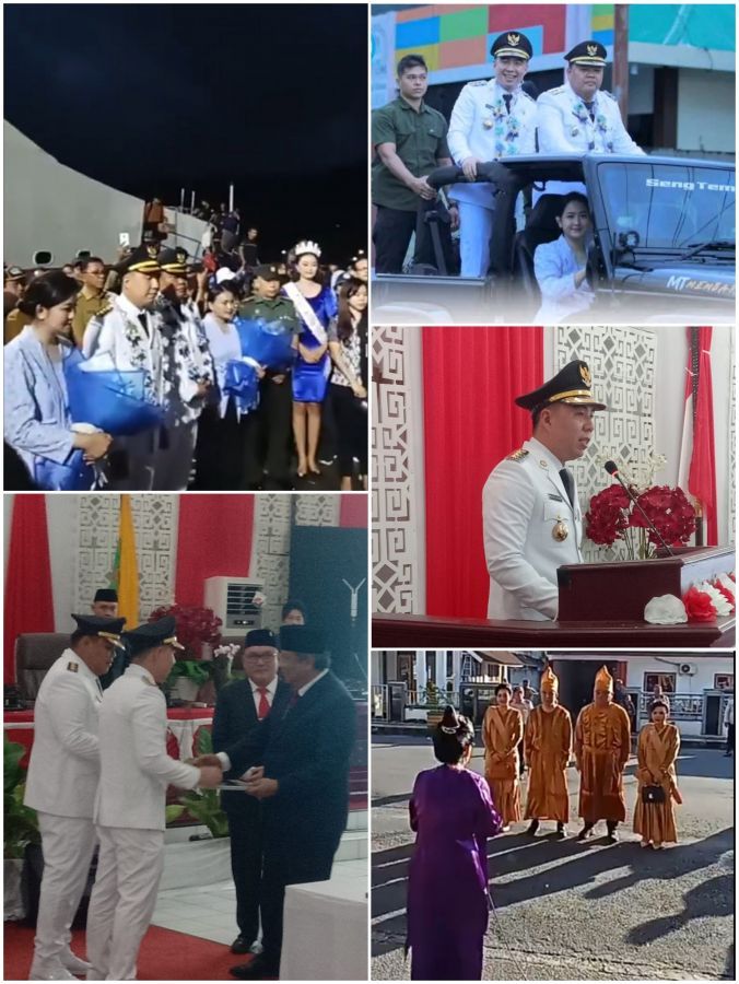 Bupati dan Wakil Bupati Sangihe Resmi Menempati Rumah Jabatan