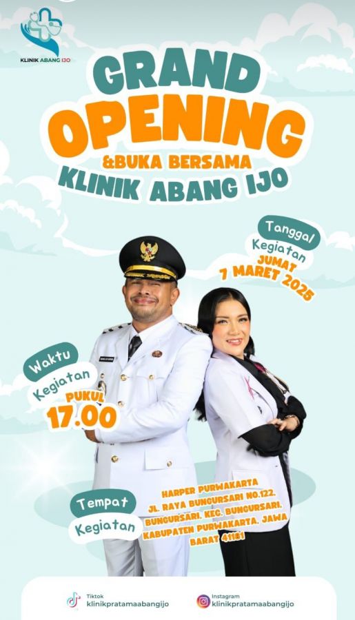 Bupati Purwakarta Resmikan Klinik Abang Ijo, Gratis Untuk Masyarakat Kurang Mampu