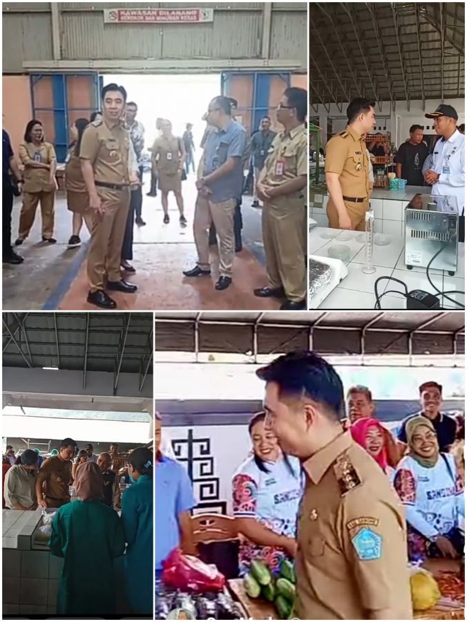 Bupati Sangihe Pantau Stok Pangan, Pastikan Harga Stabil Jelang Ramadhan