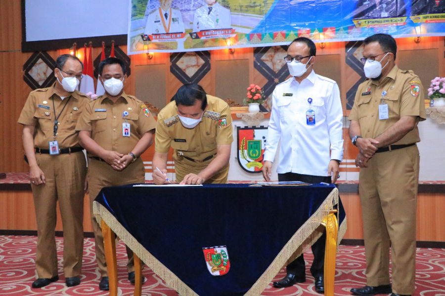 Butuh Auditor Khusus, Pemko Teken Nota Kesepahaman dengan BPKP Riau