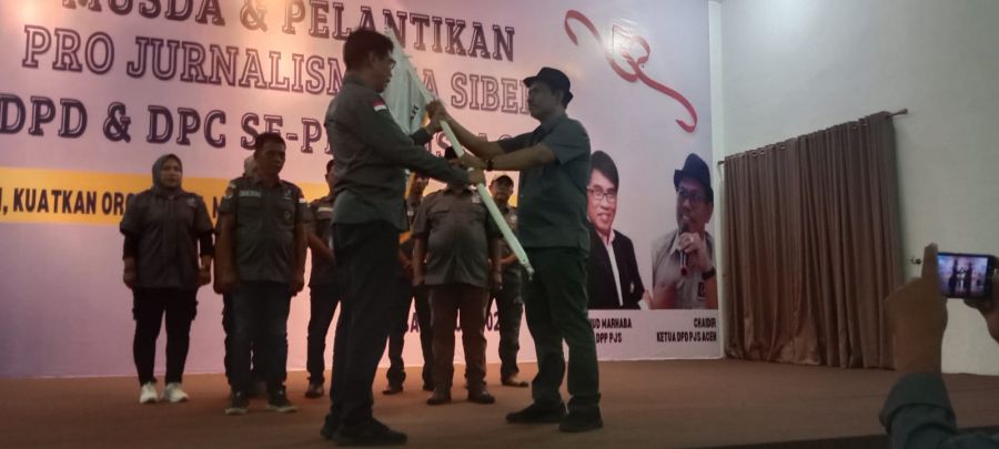 Chaidir Toweren Sah Pimpin PJS Aceh 2025–2030, Janji Bentuk 10 DPC Baru!