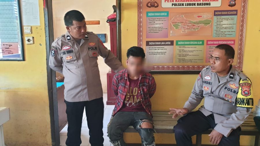 Curi Motor Pagi Hari, Pelaku Diringkus Polisi 2 Jam!