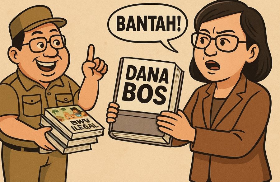 Dana BOS Blitar Diduga untuk Buku Ilegal, Dinas Pendidikan Bantah