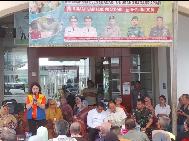 Dandim 0321 Rohil Letkol Inf.Diki Apriyadi : Operasi Katarak Gratis Bentuk Nyata TNI Peduli Warga
