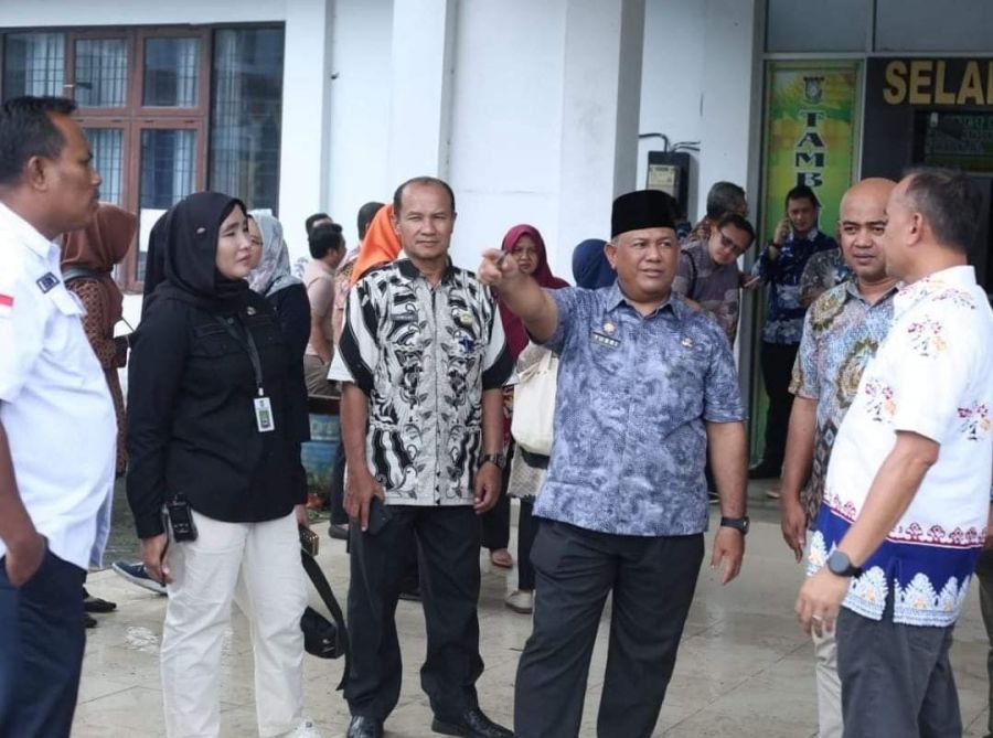 Demi Kesuksesan Gebyar AKS 2024, Pj Sekda Kampar Tinjau Lokasi