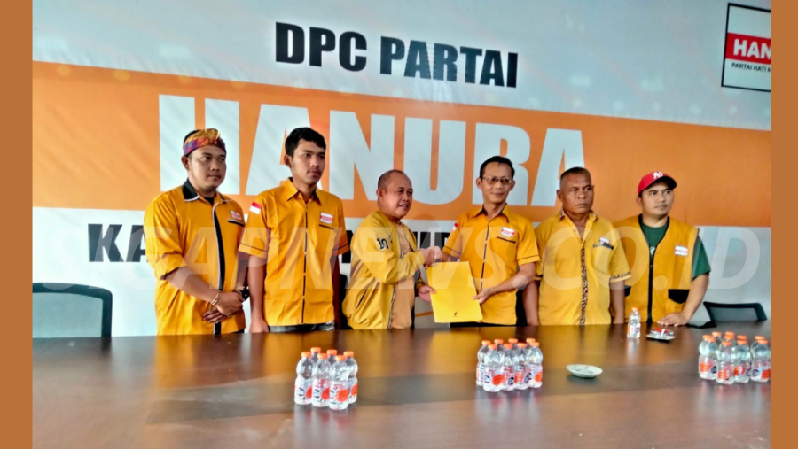 Didukung 4 PAC, Muhsin Daftar Calon Ketua DPC Hanura Purwakarta