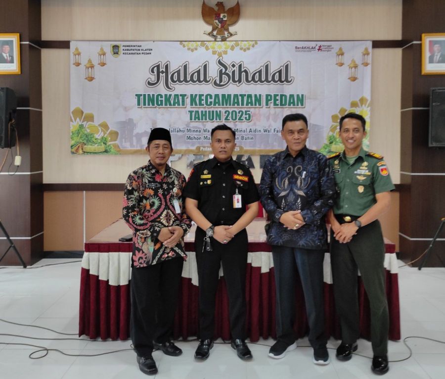 Dihadiri Senkom, LDII dan MUI, Halal Bihalal Pedan Penuh Tokoh! 
