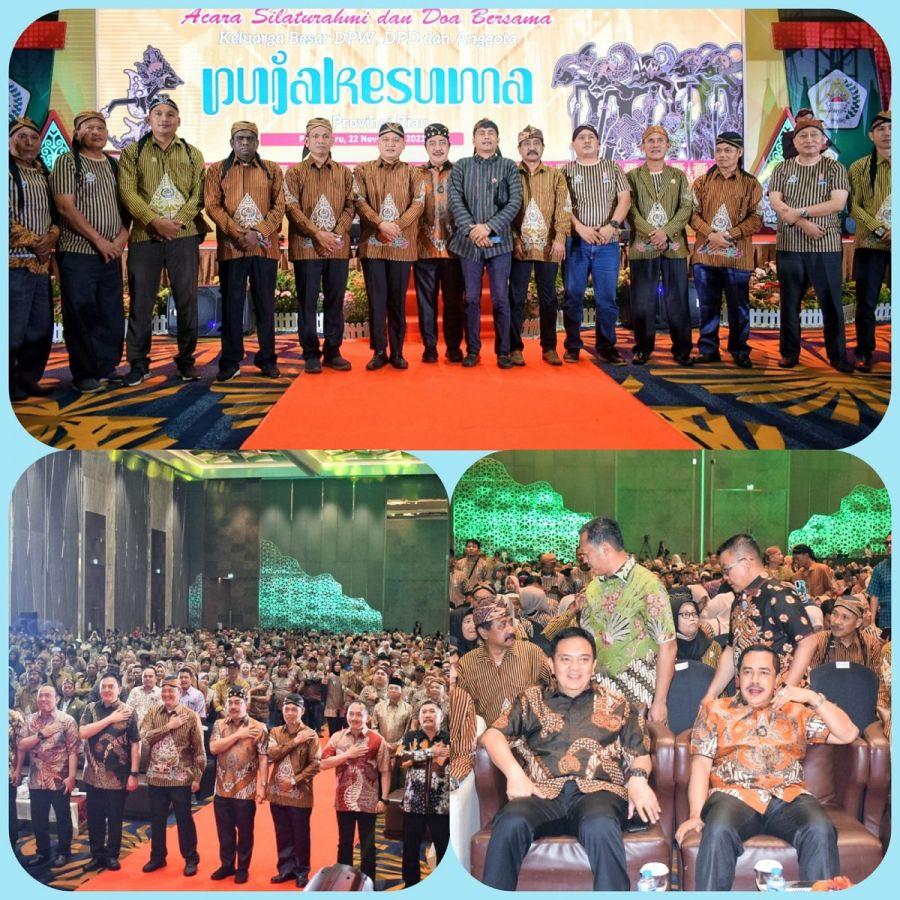 Dihadiri Wakapolri, Paguyuban Pujakesuma Riau Sukses Gelar Silaturahmi dan Doa Bersama