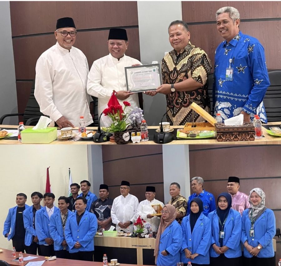 Dijemput Dosen Pembimbing, MUI Riau Apresiasi Mahasiswa UIN Suska Usai Magang