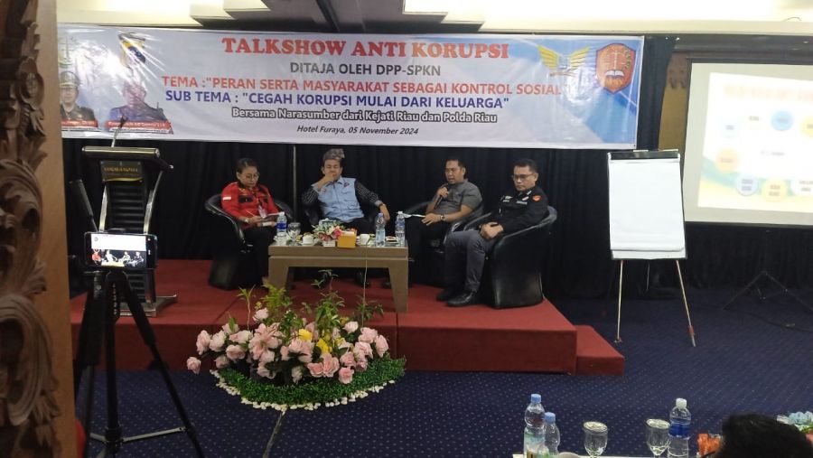 Ditreskrimsus Polda Riau Sosialisasi, Cegah Korupsi di Ruang Unit Keluarga