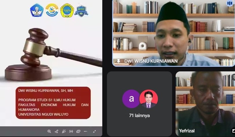 Dosen Universitas Ngudi Waluyo Jelaskan Peran Hukum Tata Negara dalam Membatasi Kekuasaan