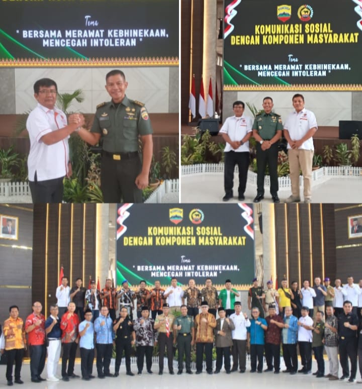 Macan Asia Jaya Riau Hadiri Komsos Korem 031/Wira Bima Merawat Kebhinnekaan Mencegah Intoleran