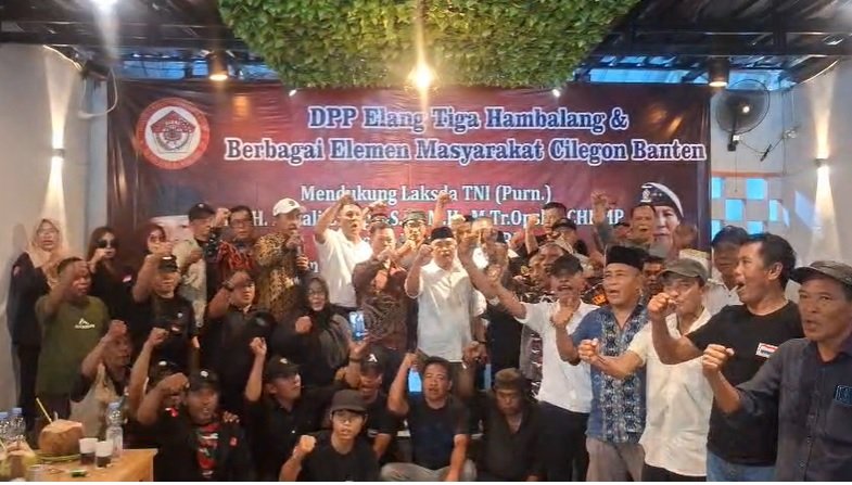DPP Elang Tiga Hambalang & Elemen Masyarakat Banten Deklarasi Dukung Nazali Lempo Jaksa Agung