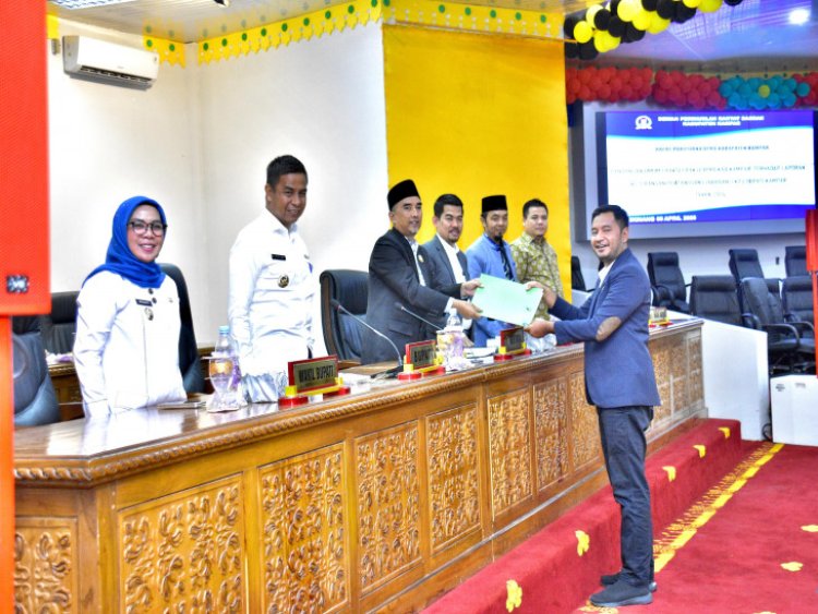 DPRD Kampar Gelar Rapat Paripurna Penyampaian LKPj Kepala Daerah 2024