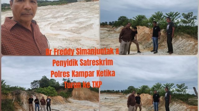 Dr Freddy : Polres Kampar Segera Tersangkakan Perusakan dan Pencurian Tahan AW