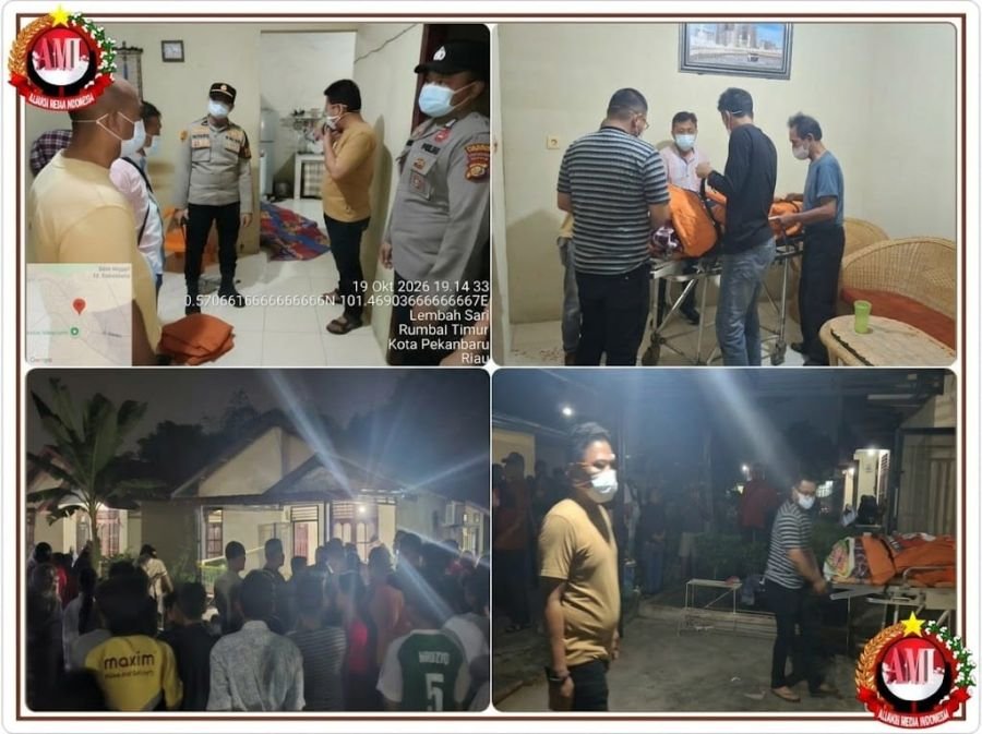 Dua Hari Tak Terlihat Keluar Rumah, Pria di Rumbai Ditemukan Meninggal
