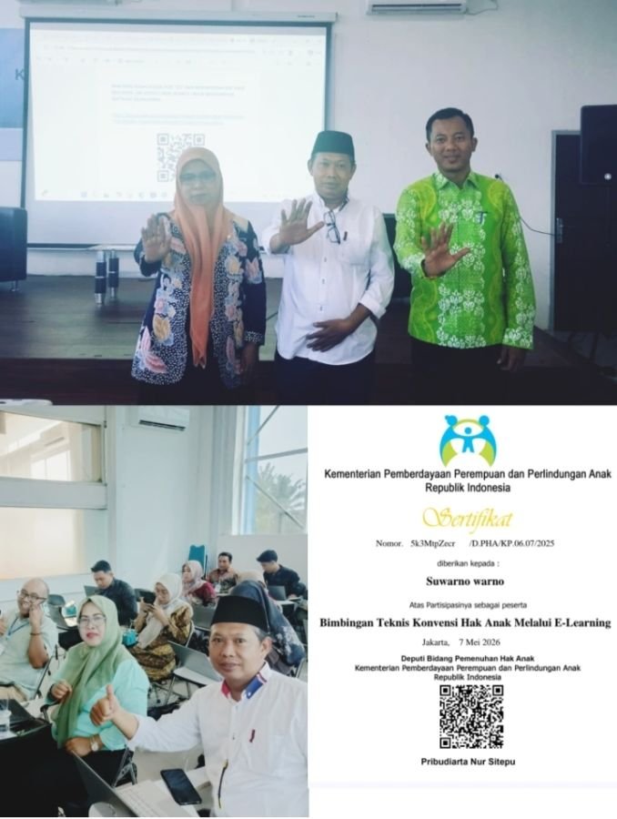 Dua Utusan FW-KLA Kota Pekanbaru Resmi Kantongi Sertifikat dari Kementerian PPPA RI