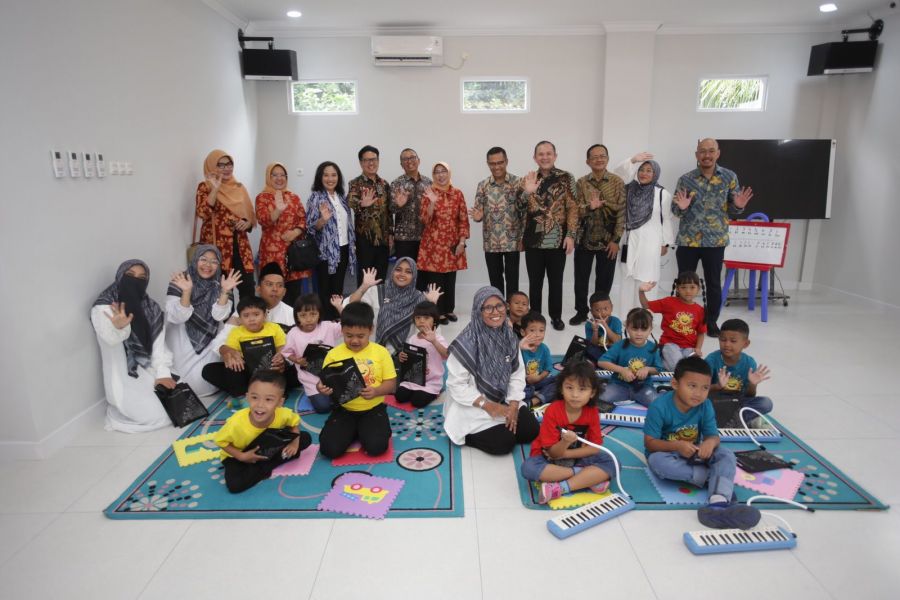 Dukung Pengembangan Potensi Anak, Sinar Mas Bangun TK Al Ikhlas