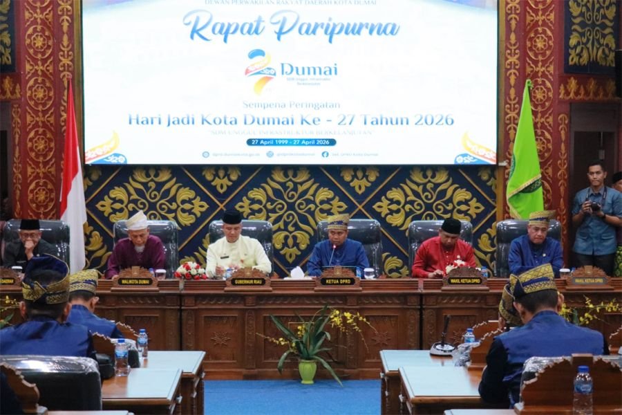 Dumai Rayakan HUT ke-27, DPRD Gelar Paripurna Refleksi Perjalanan Daerah