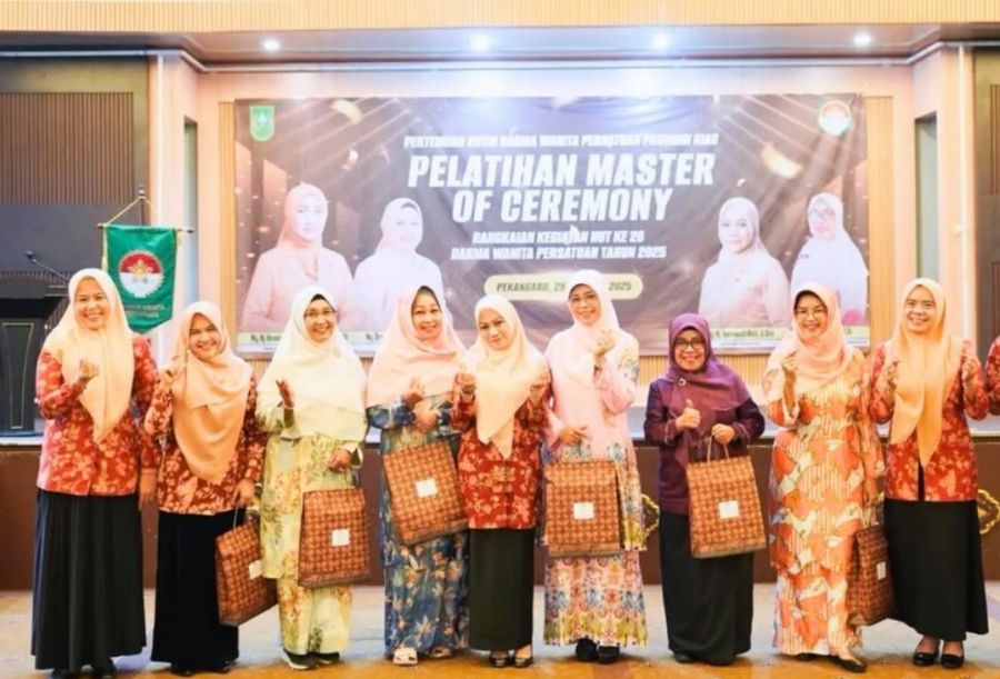 DWP Riau Latih Ratusan Anggota Kuasai Teknik MC Profesional