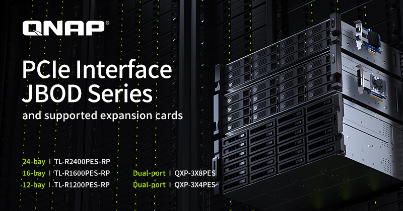 Ekspansi Data Skala Besar Sampai Dengan Ukuran Petabyte Menggunakan QNAP TL-R2400PES-RP