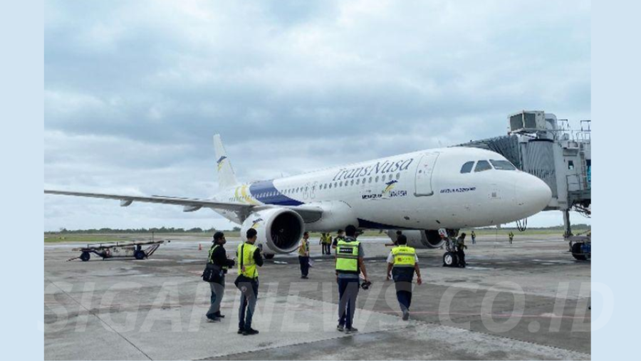 Erupsi Anak Krakatau Ganggu Penerbangan, TransNusa Prioritaskan Keselamatan