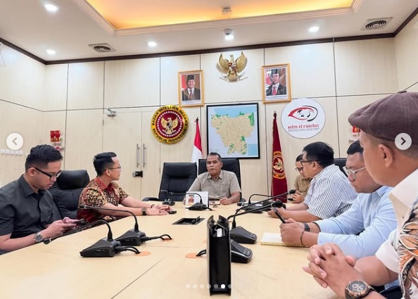 ESI DKI Jakarta Gelar Rapat Perdana Bersama Kepala BIN DKI, Ini Agenda nya