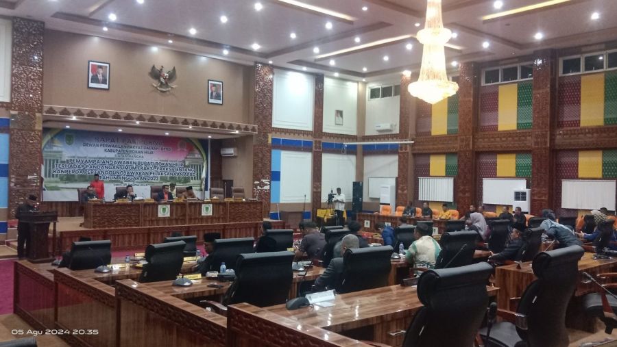 Fraksi-fraksi DPRD Rokan Hilir Apresiasi Predikat WTP pada Laporan Keuangan APBD 2023