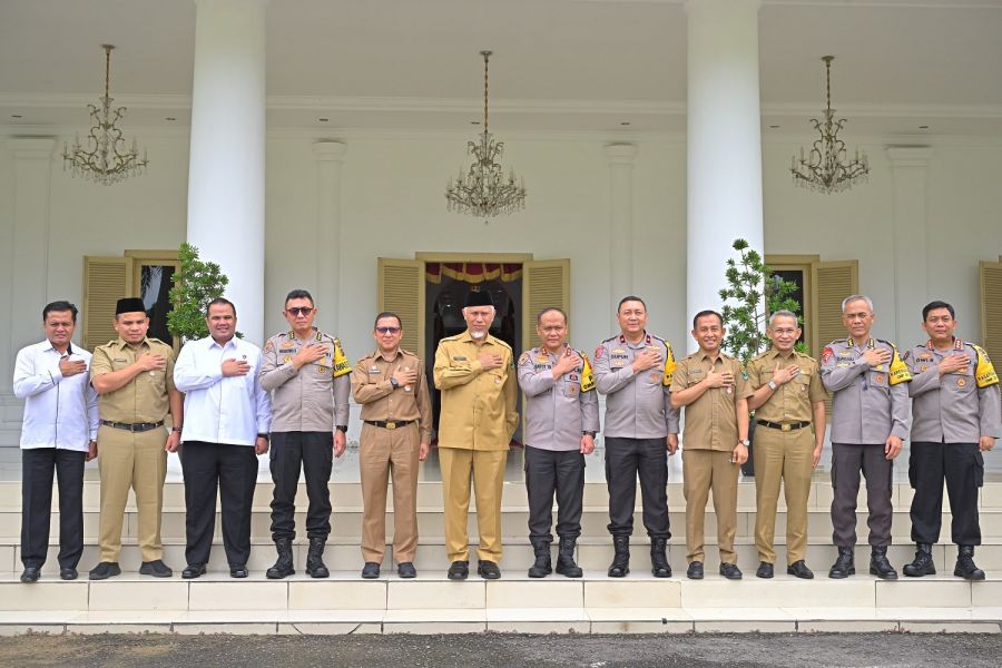 Gubernur Mahyeldi dan Kapolda Sumbar Bahas Penguatan Sinergi