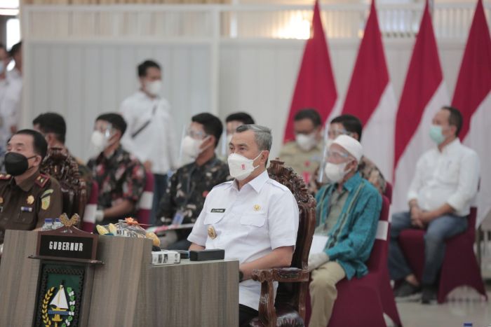 Gubri Ikuti Penyerahan Sertipikat Redistribusi TORA oleh Presiden Secara Virtual