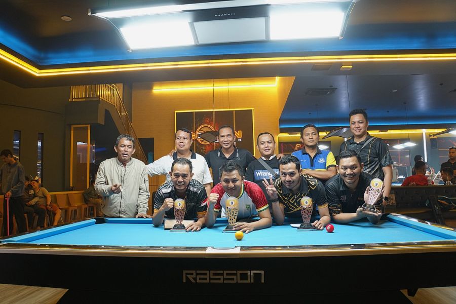 Hasil Sempurna POBSI Pekanbaru dan Golden Break Gelar Turnamen Biliard HC Gali Potensi Atlet Biliard