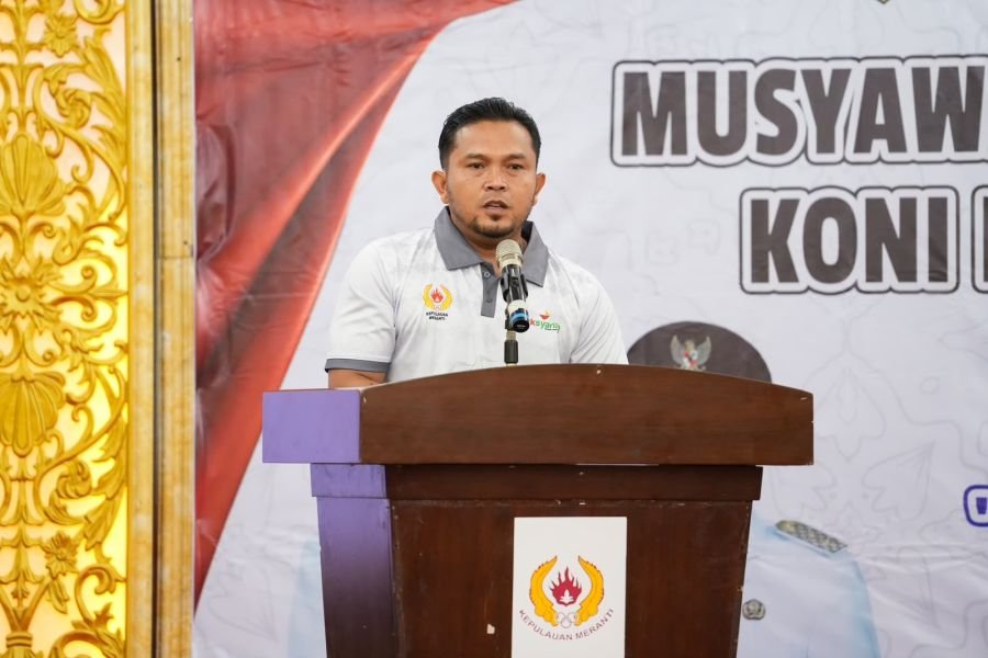 Hidayat Abdurrahman Terpilih Aklamasi Pimpin KONI Meranti