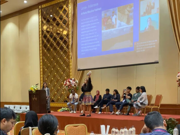 HPSN, Arfiana Maulina Bawa Lerak Indonesia ke APFSD Youth Forum 2025: Solusi Alami WateryNation Alir