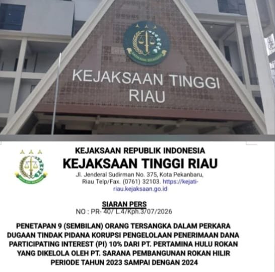 Jadi Tersangka Korupsi PI, ZP Mundur dari Pilpeng Bagan Jawa
