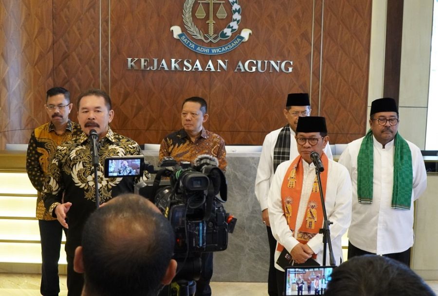 Jaksa Agung Terima Kunjungan Gubernur dan Wagub DKI Jakarta Bahas Pembangunan