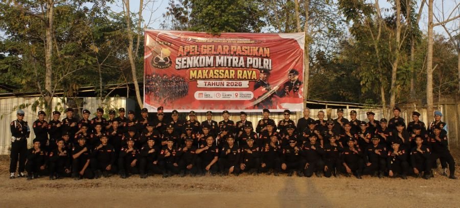 Jelang HUT RI ke-81, Senkom Makassar Raya Perkuat Soliditas dan Kesiapsiagaan