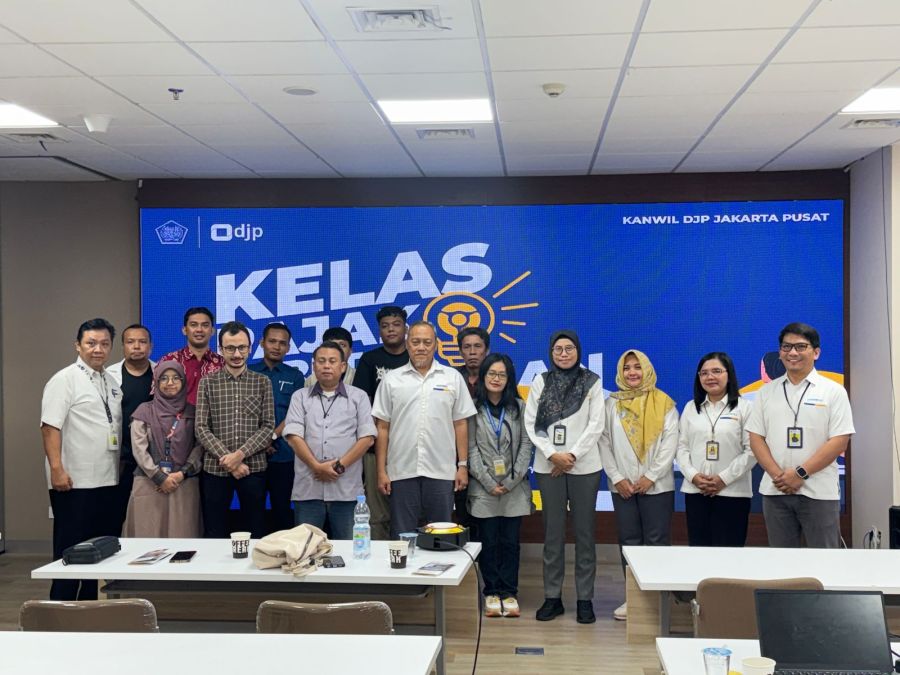 Kanwil DJP Jakarta Pusat Gelar Kelas Pajak Karyawan Wartawan Bertema Coretax