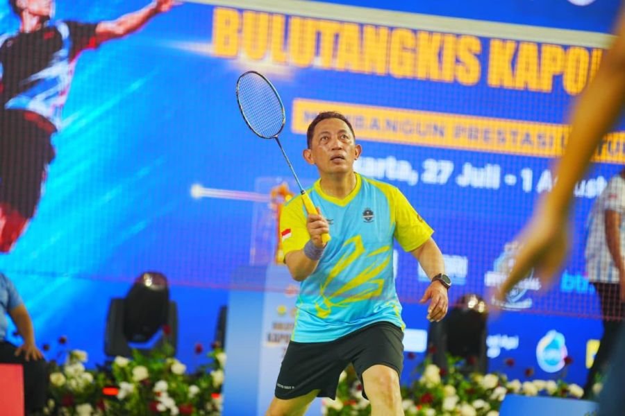 Kapolri Taklukkan Bahlil di Laga Ekshibisi Penutupan Kapolri Cup 2026