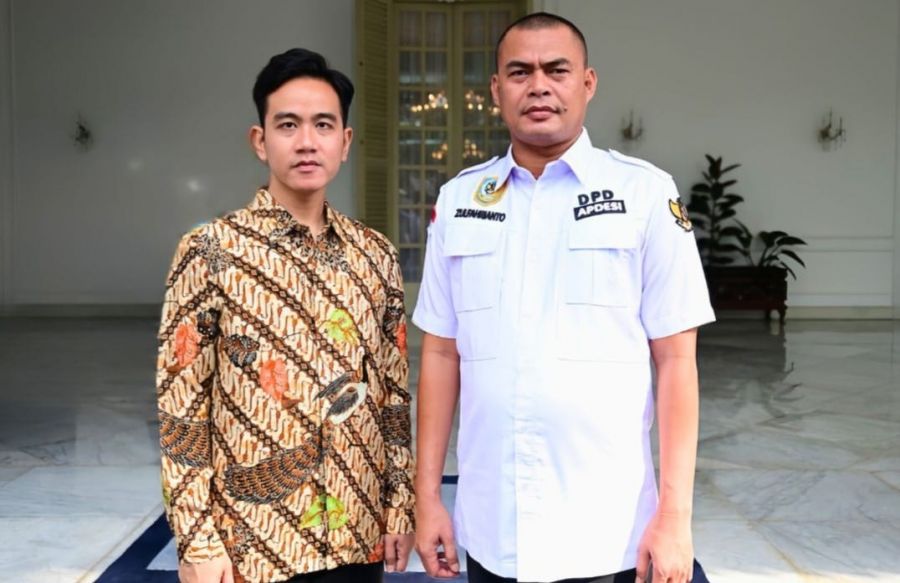 Ketua APDESI Riau Bawa Aspirasi Desa ke Wapres Gibran di Rakernas