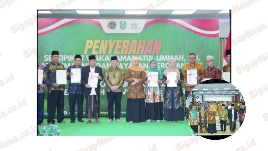 Khofifah Perkuat SDM dan 7.500 Relawan untuk Percepat Sertifikasi Tanah
