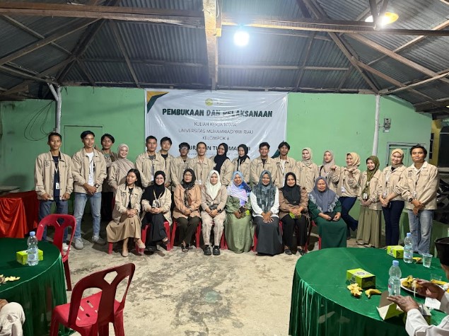 KKN Reguler UMRI Kelompok 6 Dibuka, 23 Mahasiswa Siap Mengabdi di Kelurahan Tuah Madani