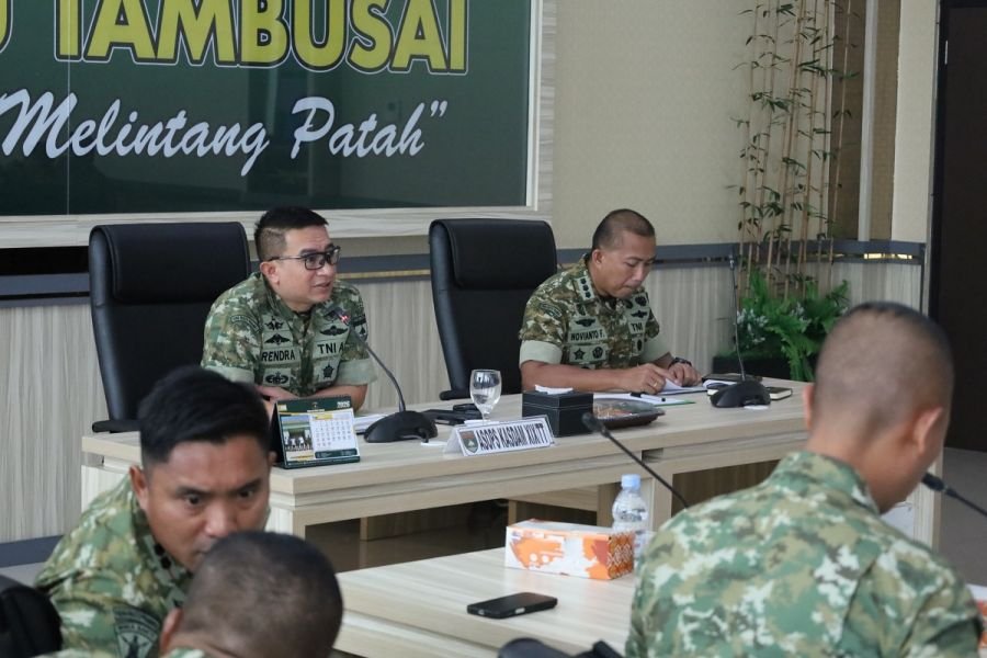 Kodam XIX Tuanku Tambusai Matangkan Kesiapan Satgasyon 132/Bima Sakti Tahun 2026