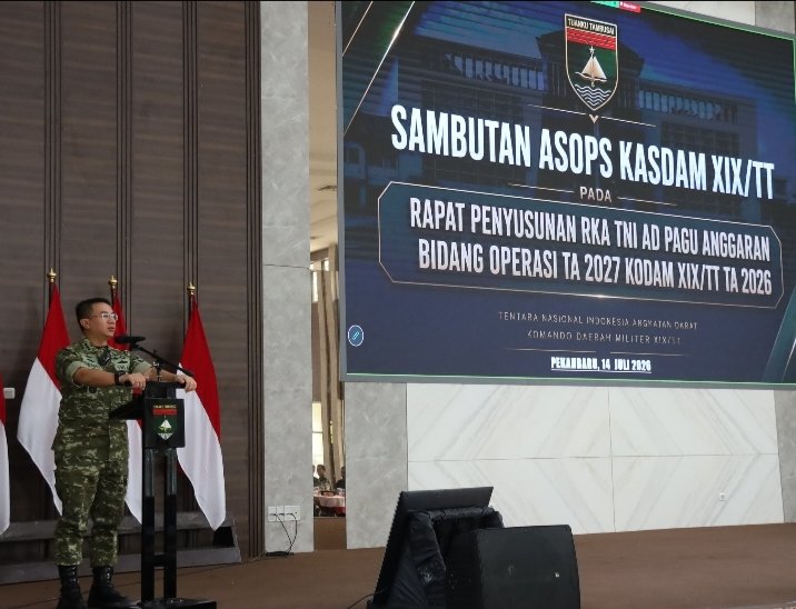 Kodam XIX Tuanku Tambusai Sinkronkan RKA Operasi TA 2027