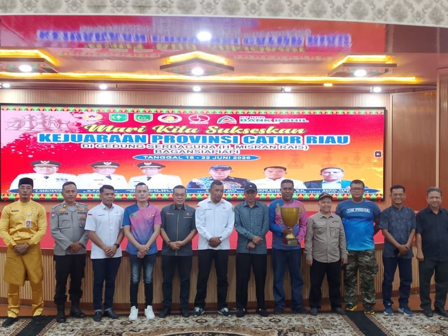 Kodim 0321/Rohil Hadiri Pembukaan Kejurprov Catur Riau Ke-37 di Bagansiapiapi