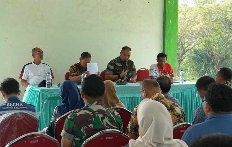 Kodim 0813 Bojonegoro Sosialisasikan Program TMMD 129
