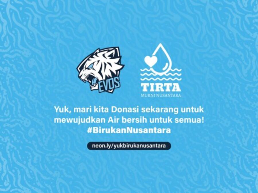 Kolaborasi #BirukanNusantara antara EVOS dan Tirta Murni Nusantara