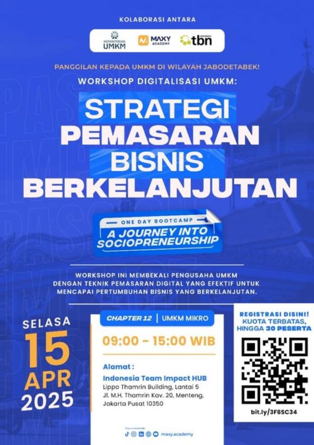 Kolaborasi Maxy Academy dan Kementerian UKM: Dorong UMKM Kuasai Strategi Pemasaran Digital