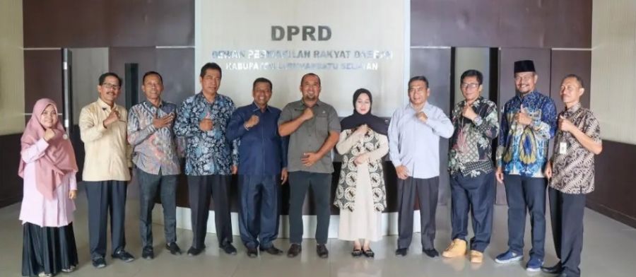 Komisi II DPRD Dumai Lakukan Pertemuan Koordinasi ke DPRD Kabupaten Labuhanbatu Selatan