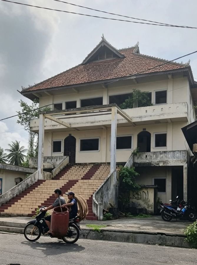 Kondisi Pasar Pelita Memprihatinkan,Padahal Ikon Kota Bagansiapiapi Sejak Zaman Kesultanan Siak