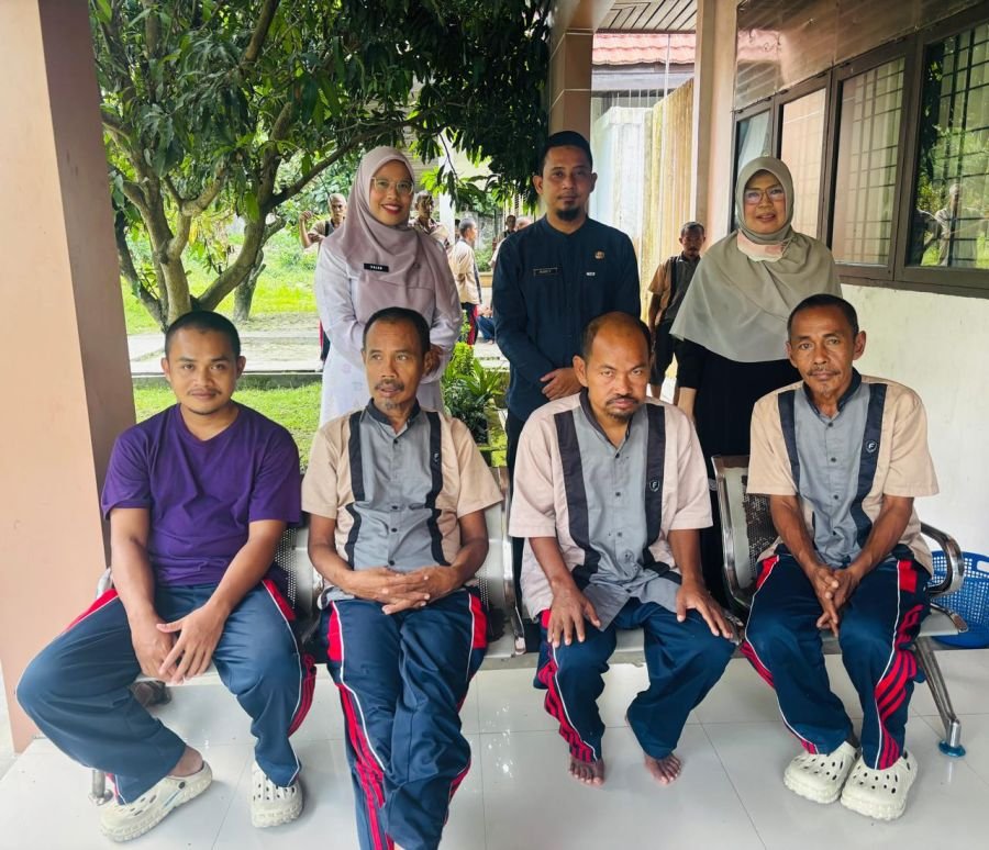 Koordinasi Penanganan WBS, Dinsos Inhil Kunjungi UPT Bina Laras